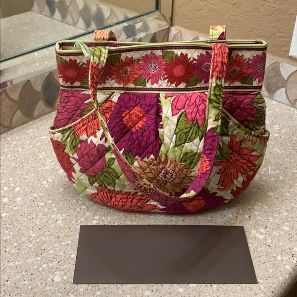 Vera Bradley hello dahlia! shoulder bag